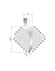 1290 - Punch - 88°  Reversed punch