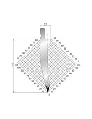 1311 - Punch - 26°  Straight punch