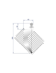 1320 - Punch 86°  Gooseneck punch