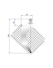 1320 - Punch 86°  Gooseneck punch