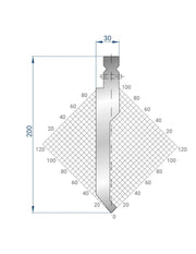 1330 - Punch 80°  Straight punch
