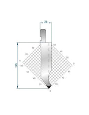 1338 - Punch 75°  Straight punch