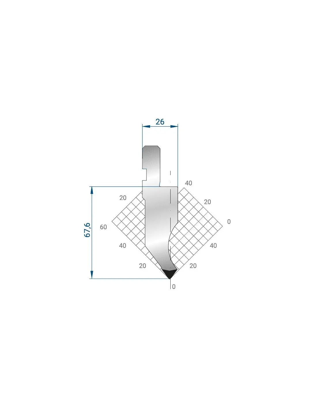 1339 - Punch 75°  Straight punch
