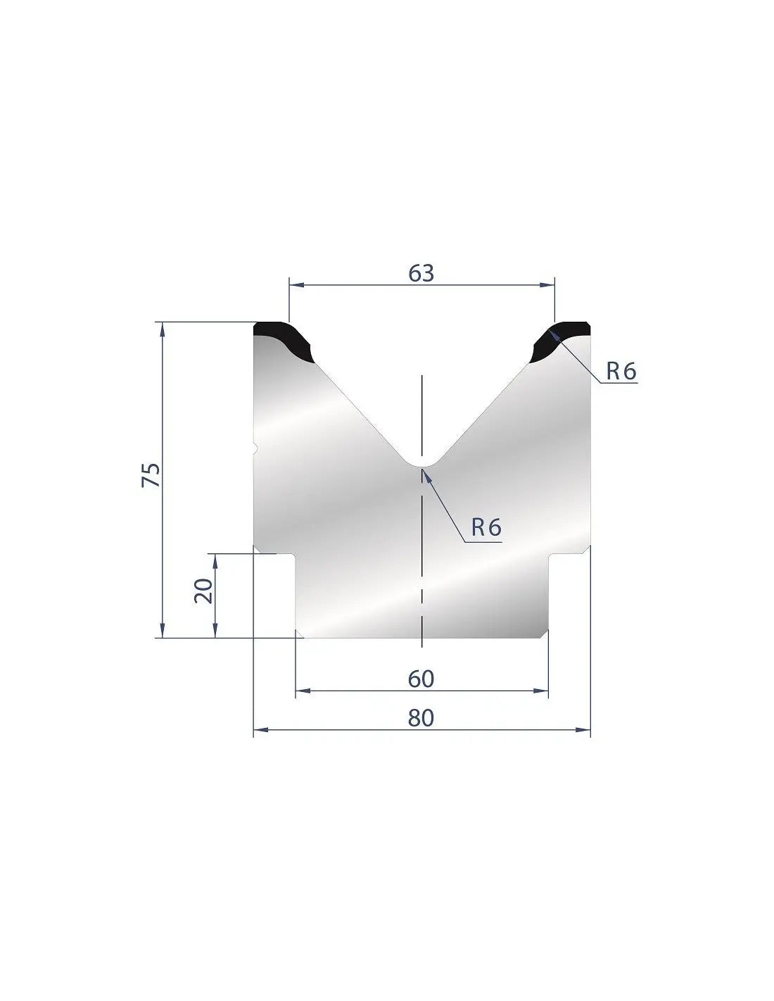 2023 - Die - 85°  1V Die