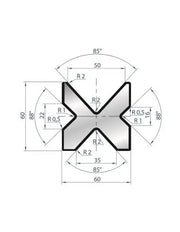 2030 - Die - 85° - 88°  4V Dies