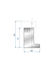 2035 - Die holders 2V  Die holder 2V