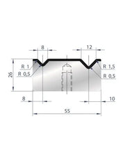2041 - Die - 88°  2V Die