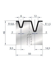 2047 - Die - 30°  2V Die