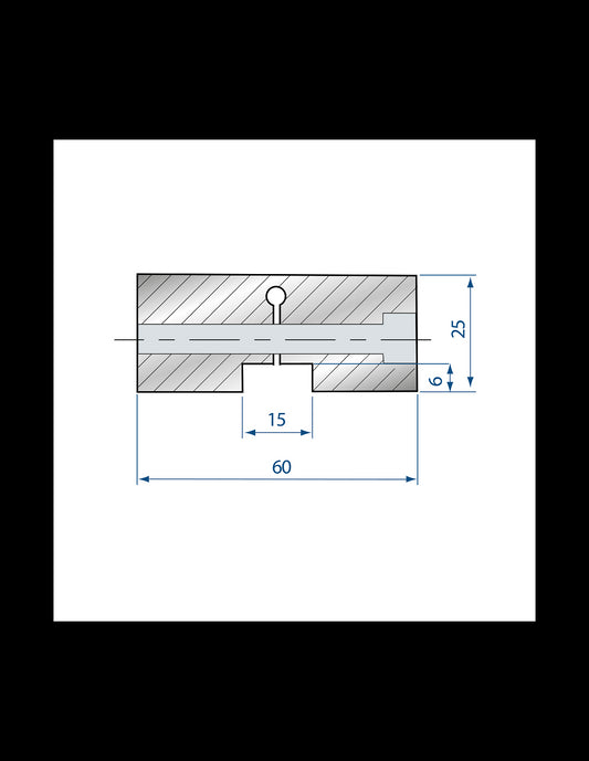 2060 - Fixed bar for self-centering dies