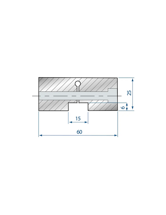 2060 - Fixed bar for self-centering dies