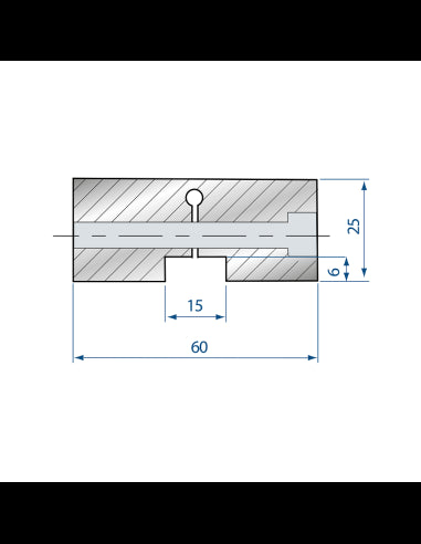 2060 - Fixed bar for self-centering dies