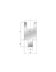 2116 - Nylon inserts and holder  Nylon insert and holder