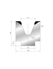 2117 - Die - 45°  1V Die