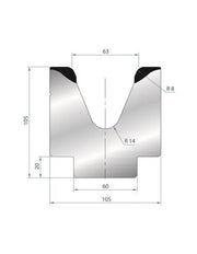 2117 - Die - 45°  1V Die