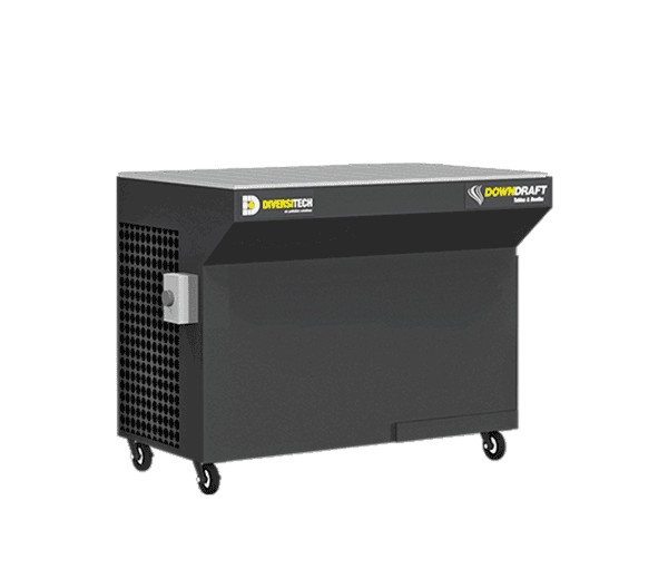 Portable 2X4 Downdraft Table Industrial Filtration System