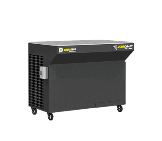 Portable 2X4 Downdraft Table Industrial Filtration System