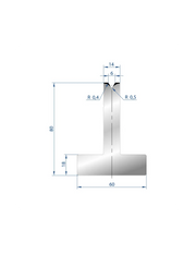 3019 – T Dies – 60°  T Die