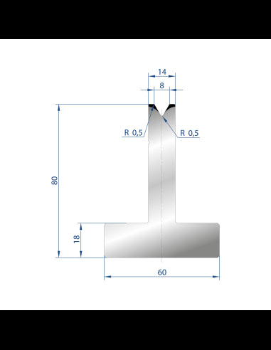 3020 – T Dies – 60°