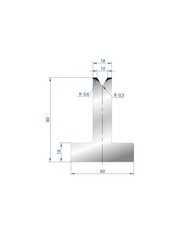3021 – T Dies – 60°  T Die