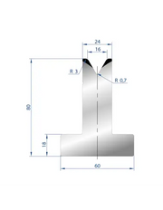 3023 – T Dies – 60°  T Die