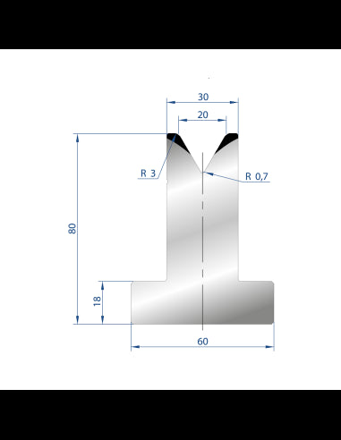 3024 – T Dies – 60°