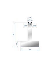 3026 – T Dies – 45°  T Die