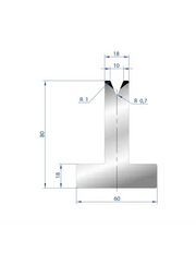 3028 – T Dies – 45°  T Die