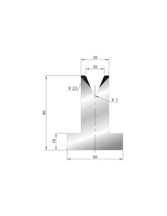 3031 – T Dies – 45°