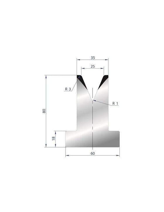 3032 – T Dies – 45°