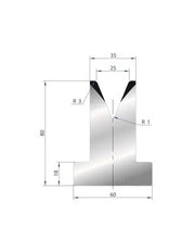 3032 – T Dies – 45°  T Die