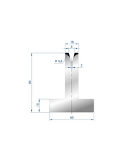3043 – T Dies – 30°  T Die