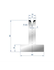 3043 – T Dies – 30°  T Die