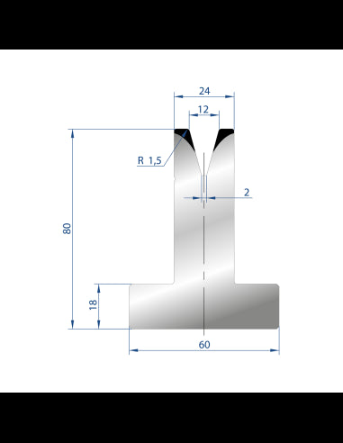 3045 – T Dies – 30°