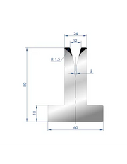 3045 – T Dies – 30°  T Die
