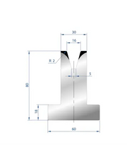 3046 – T Dies – 30°  T Die