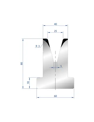 3048 - T Die - 30°