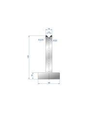 3055 – T Dies – 88°  T Die