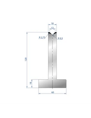 3055 – T Dies – 88°  T Die