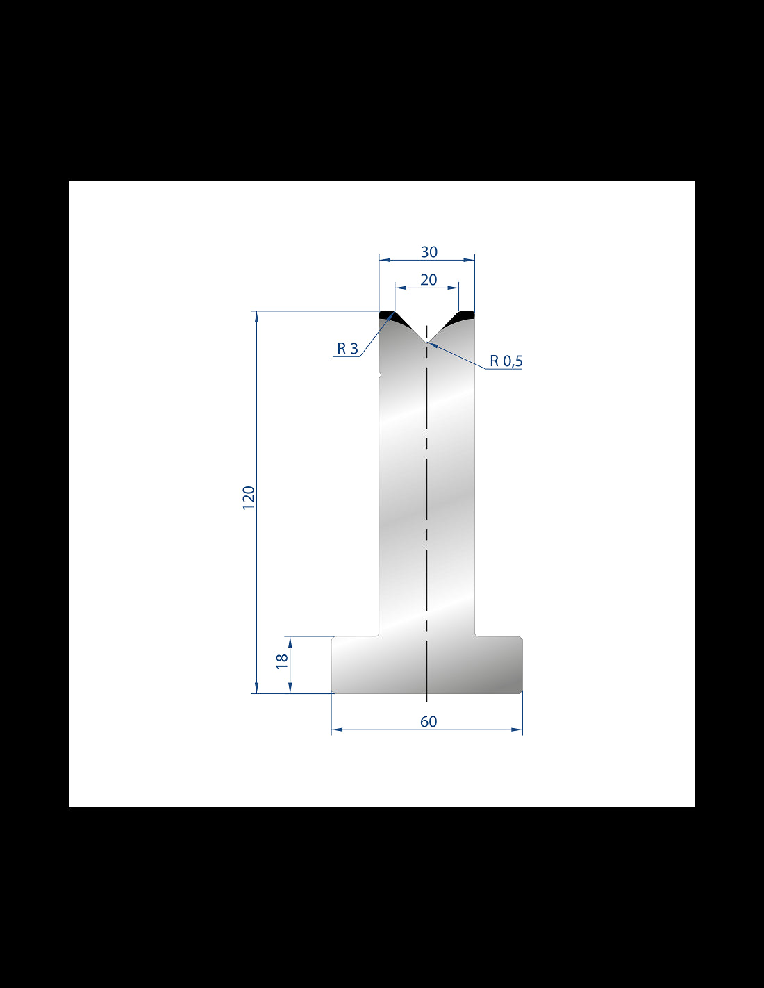 3057 - T Die - 88°