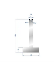 3059 – T Dies – 60°  T Die