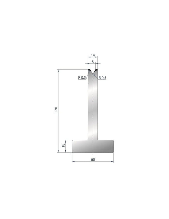 3060 – T Dies – 60°