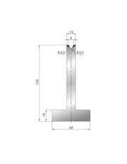 3060 – T Dies – 60°  T Die