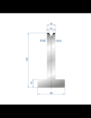 3061 – T Dies – 60°