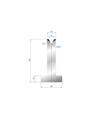 3063 – T Dies – 60°  T Die