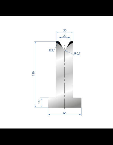 3064 – T Dies – 60°