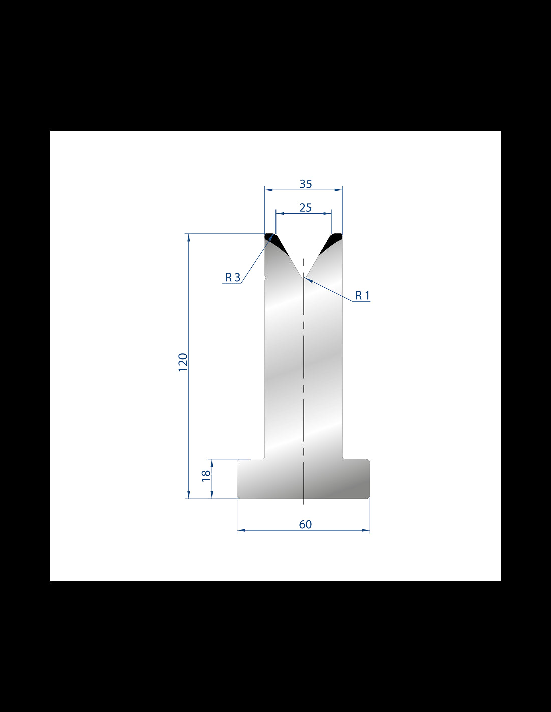 3065 – T Dies – 60°
