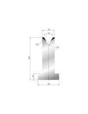 3065 – T Dies – 60°  T Die