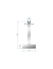 3066 – T Dies – 45°  T Die