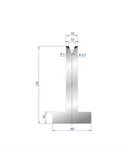 3068 – T Dies – 45°  T Die