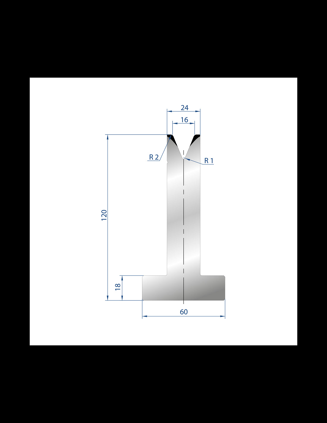 3070 – T Dies – 45°